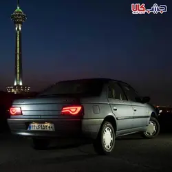 چراغ خطر اسپرت پژو 405 طرح yf