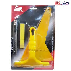 ابزار نصب برچسب شیشه دودی مجموعه 5 عددی