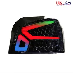 چراغ خطر اسپرت پراید طرح کروت مولتی کالر