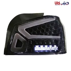 چراغ خطر اسپرت پراید طرح کروت مولتی کالر