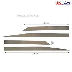 زه استیل پایین درب دنا Dena