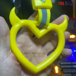 آویز دستگیره سوریکاوا قلب شاخ دار طرح ژاپن