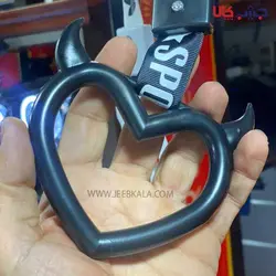 آویز دستگیره سوریکاوا قلب شاخ دار طرح ژاپن