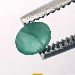 نگین لوکس زمرد 0/80پوینت کد E87