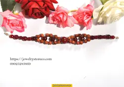 دستبند زیبای عقیق و دلربا19/2گرم کد D103