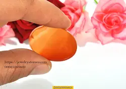 نگین لوکس عقیق65/70  قیراط دارای شناسنامهAGD