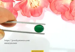 نگین اعلای طبیعی یشم3/50 قیراط کد MY43