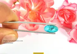 نگین ناب و زیبای فیروزه4.35 قیراط کد T212