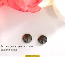 نگین اعلای طبیعی موزانایت3/45 قیراط کد MZ6