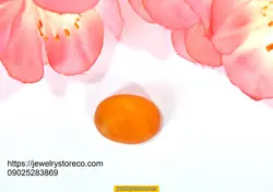 نگین اصیل و معدنی عقیق7/75قیراط کد AG177