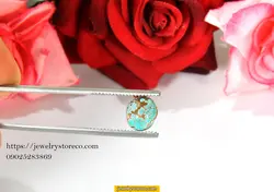 نگین جذاب فیروزه1/80 قیراط کد T194