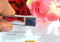 جواهر زیبای طبیعی لاجورد15/35 قیراط کد LA18