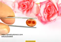 نگین اصیل و معدنی عقیق5/45 قیراط کد AG126