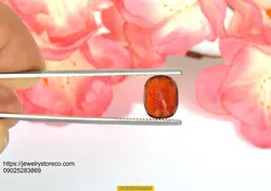 نگین زیبای گارنت هسونیت6.05 قیراط کد GN63