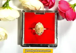 انگشتر نقره 925 عیار عقیق 16.70 قیراط کد R5