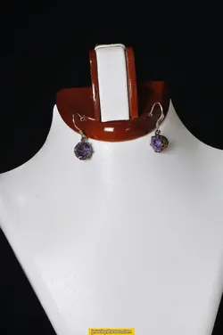 گوشواره آمتیست3.45 گرمEA1