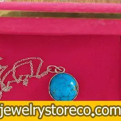 گردنبند فیروزه4.43 گرم کد G62