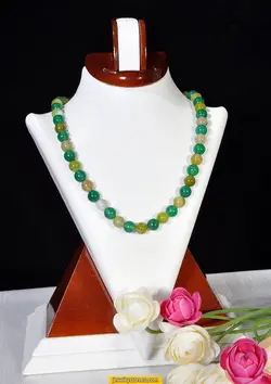 گردنبند جید37.74 گرم کد G82