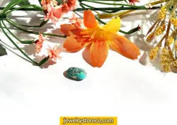 فیروزه ی زیبا و خوشرنگ2.60  قیراط کد T73