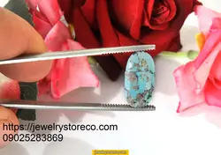 فیروزه ی طبیعی و زیبا6.35 قیراط کد T133