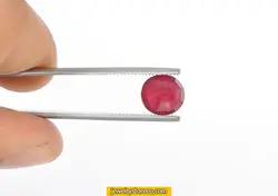 یاقوت طبیعی با شناسنامه 6.400 قیراط کد RY54