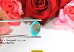 فیروزه ی خوشرنگ و زیبا3.15 قیراط کد T120