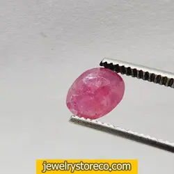 نگین یاقوت معدنی کدRy118