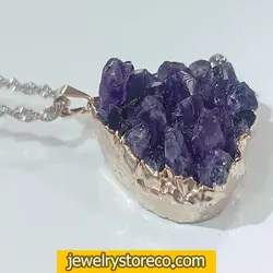 گردنبند آمیتیست کد a106