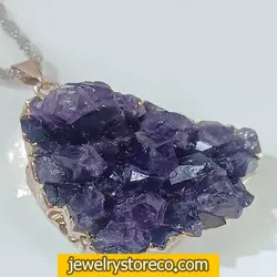 گردنبند آمیتیست کد a106