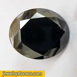 جواهر موزانایت فاخر با تراش الماس 20.65قیراط کد MZ27