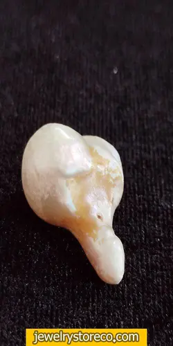 نگین باشکوه مروارید طبیعی16.5 قیراط کد PL11