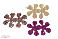 گیره مو مدل گل چسبی کد cw0013