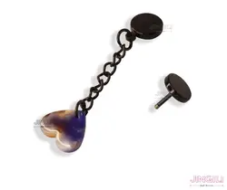 پیرسینگ گوش مدل آویز قلب کد ew0020