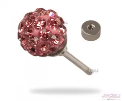 پیرسینگ گوش مدل نگین دار کد ew0012