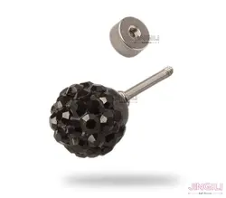 پیرسینگ گوش مدل نگین دار کد ew0012