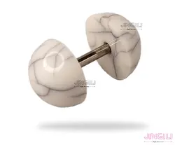 پیرسینگ گوش مدل نیم کره 1 کد ew0024