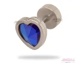 پیرسینگ گوش مدل قلب و دایره کد ew004