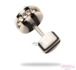 پیرسینگ گوش مدل گرد 2 کد ew0029