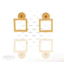 پیرسینگ گوش مربع کد ew0012