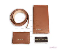 ست کیف پول و کمربند مردانه مدل ماسیمو دوتی کد wsm004