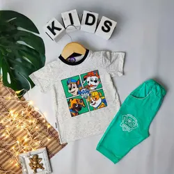 تیشرت شلوارک پتبول کد Jk1196