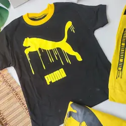 تیشرت شلوارک پومادو کدJK1185