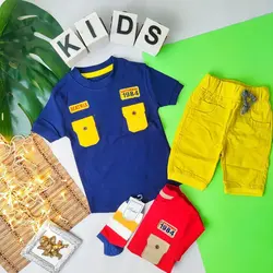 بلوز شلوارک لترباکس کدjk1149