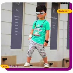 تیشرت شلوارک قایق کوچولو کدJK1184