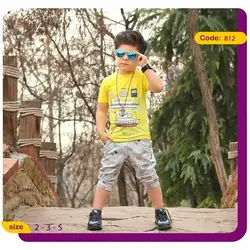 تیشرت شلوارک قایق کوچولو کدJK1184