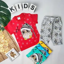 تیشرت شلوارک بوف کوچولو کدJK1168