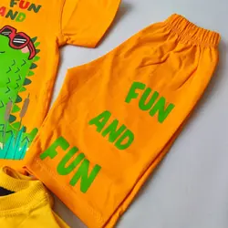 بلوز شلوارک فان فان کدJK1169