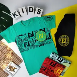 بلوز شلوارک فندی کدJK1137