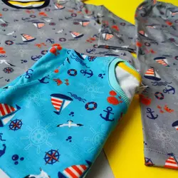 بلوز شلوار لنگرگاه کدJK1146