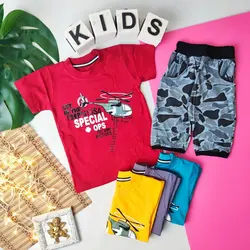 تیشرت شلوارک چوپا کدJK1140